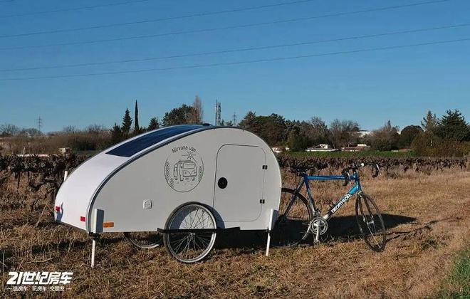 式浪漫！Nirvana Van自行车移动小窝pg模拟器试玩29万元起54kg水滴房车的法(图12)